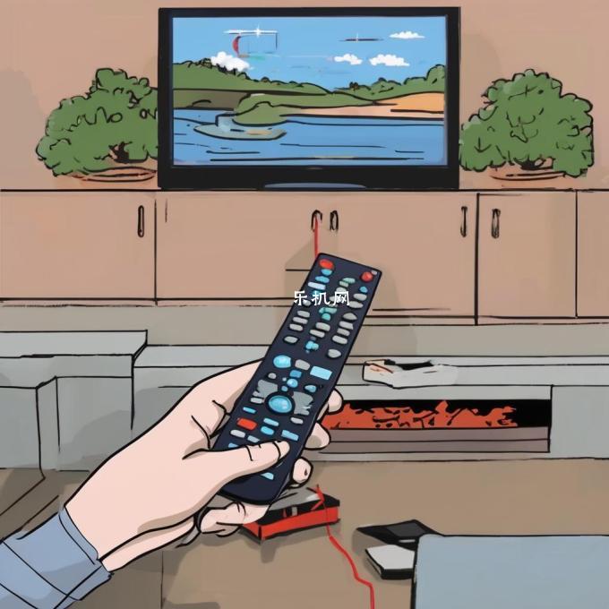 电视遥控器与电视机连接时如何操作？